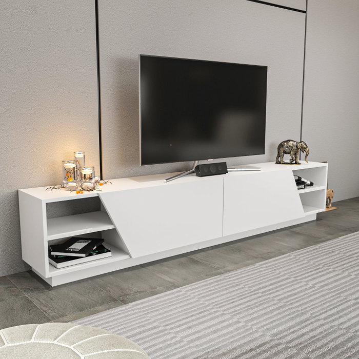 Hanah Home Rhodes Soporte de TV Blanco Hanah Home Rhodes Soporte de TV Blanco